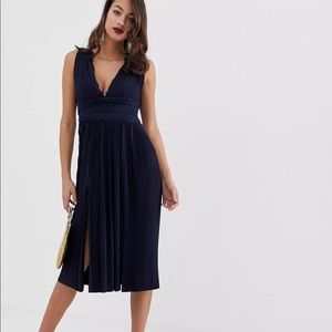 ASOS navy dress